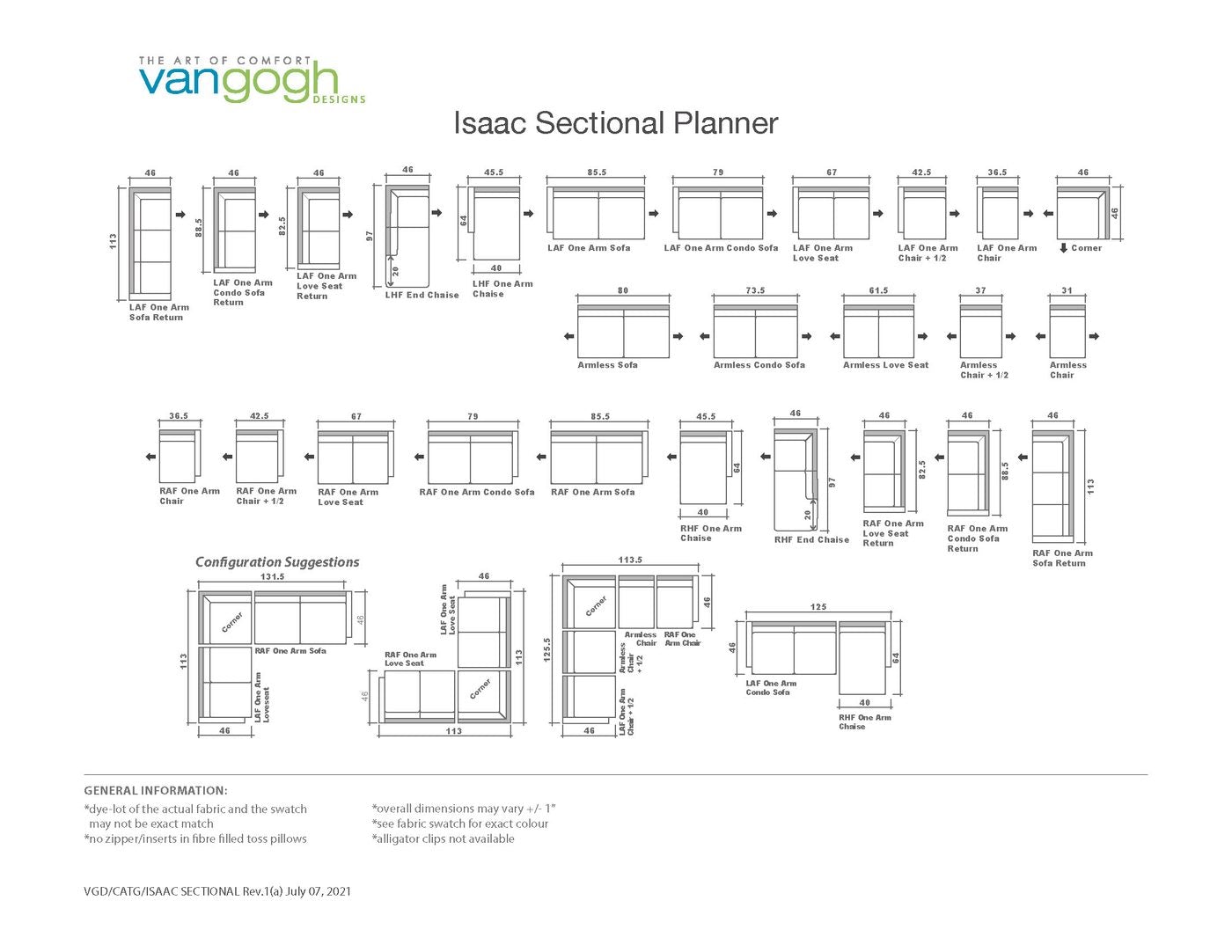 Isaac - Custom Sectional