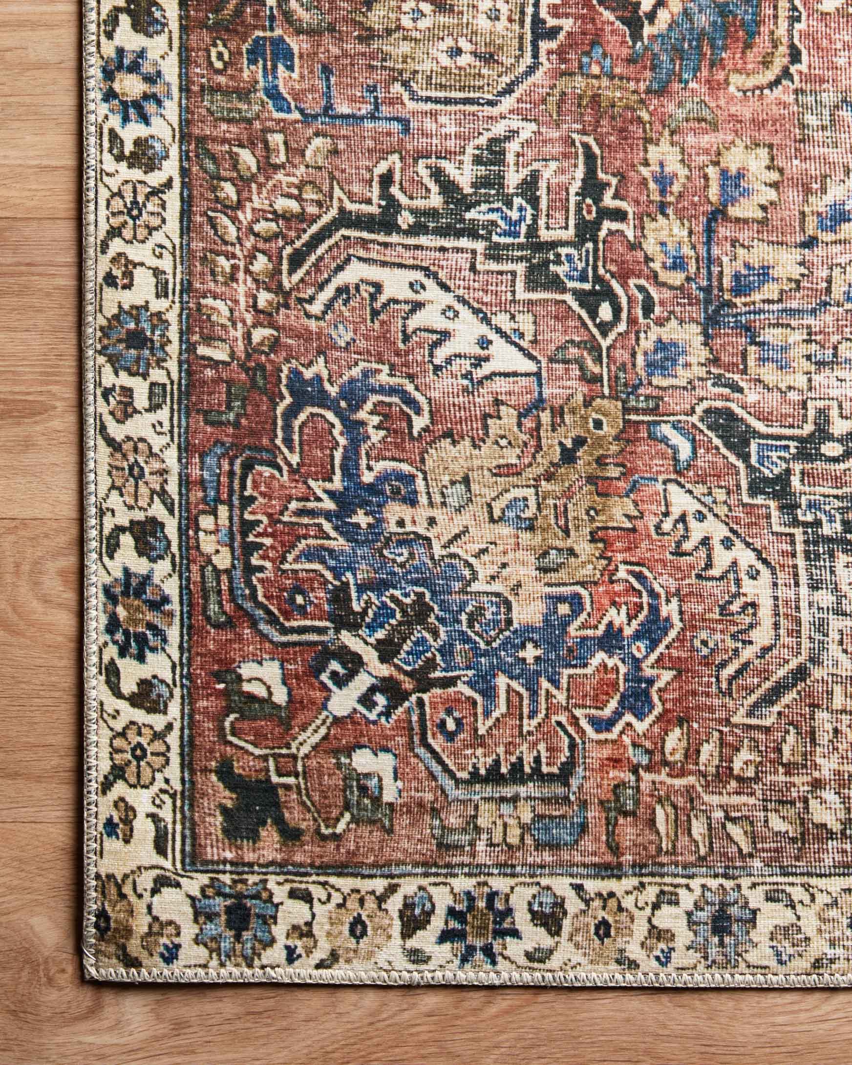 Jules Area Rug CJ Merlot / Multi