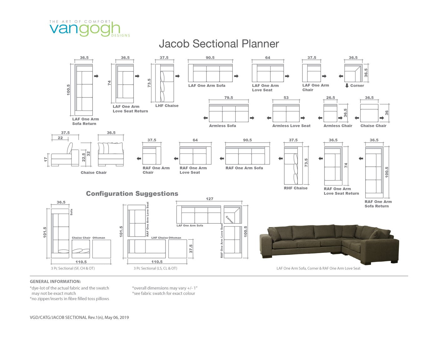 Jacob - Custom Sofa