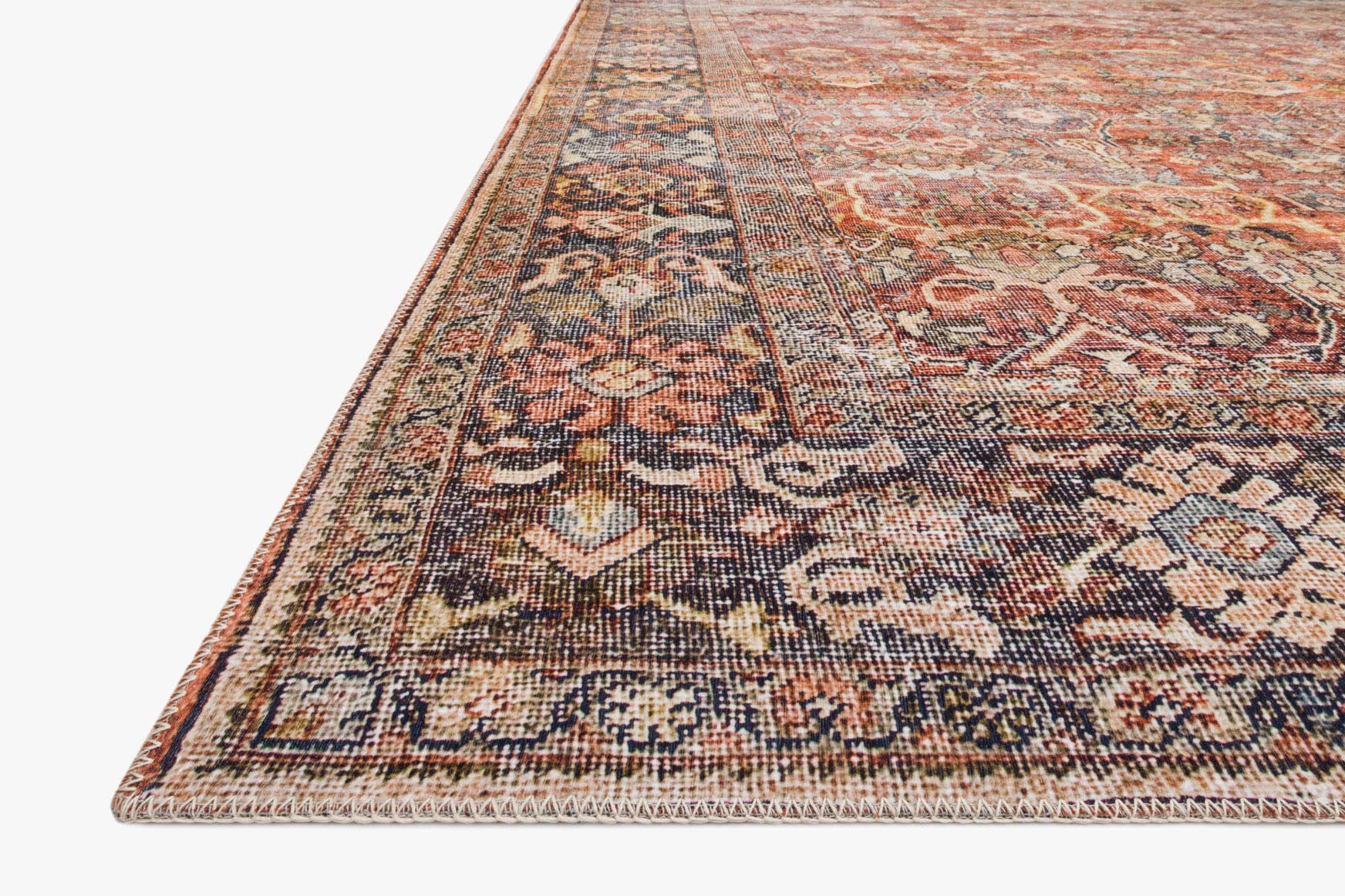 Layla Area Rug Spice / Marine