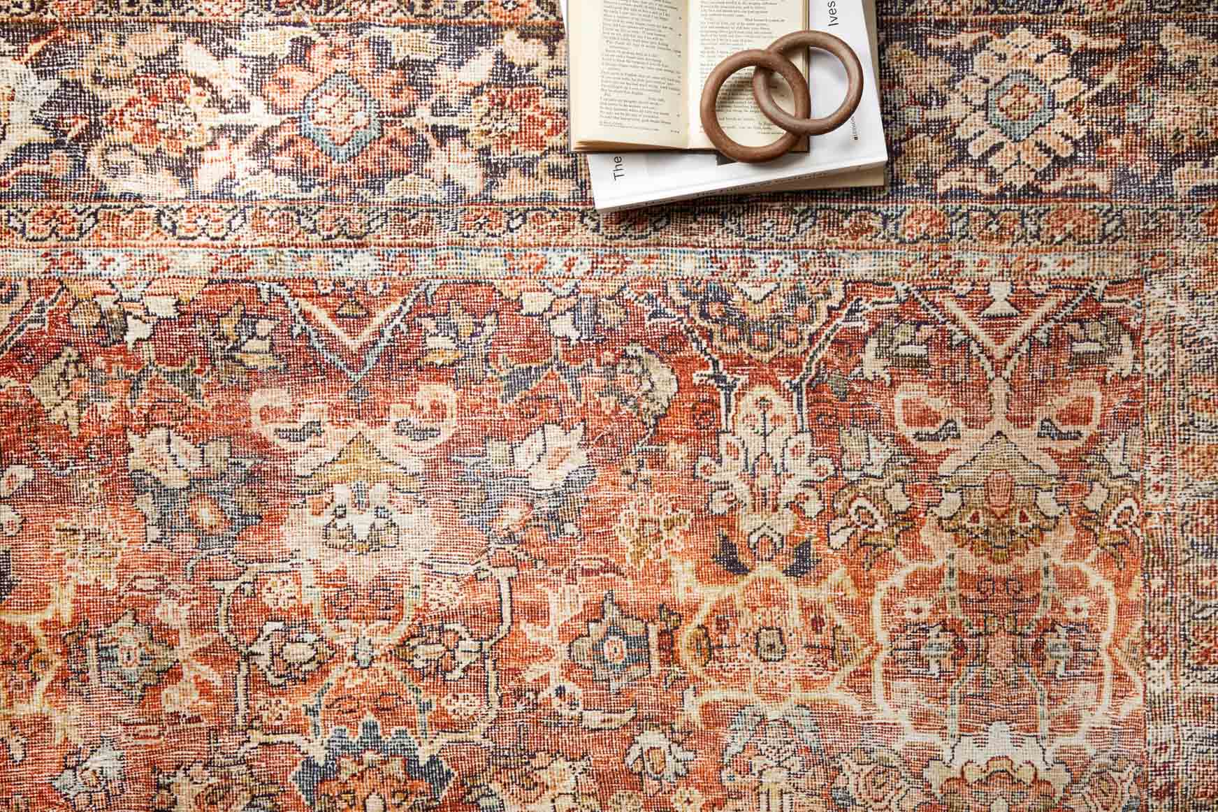 Layla Area Rug Spice / Marine