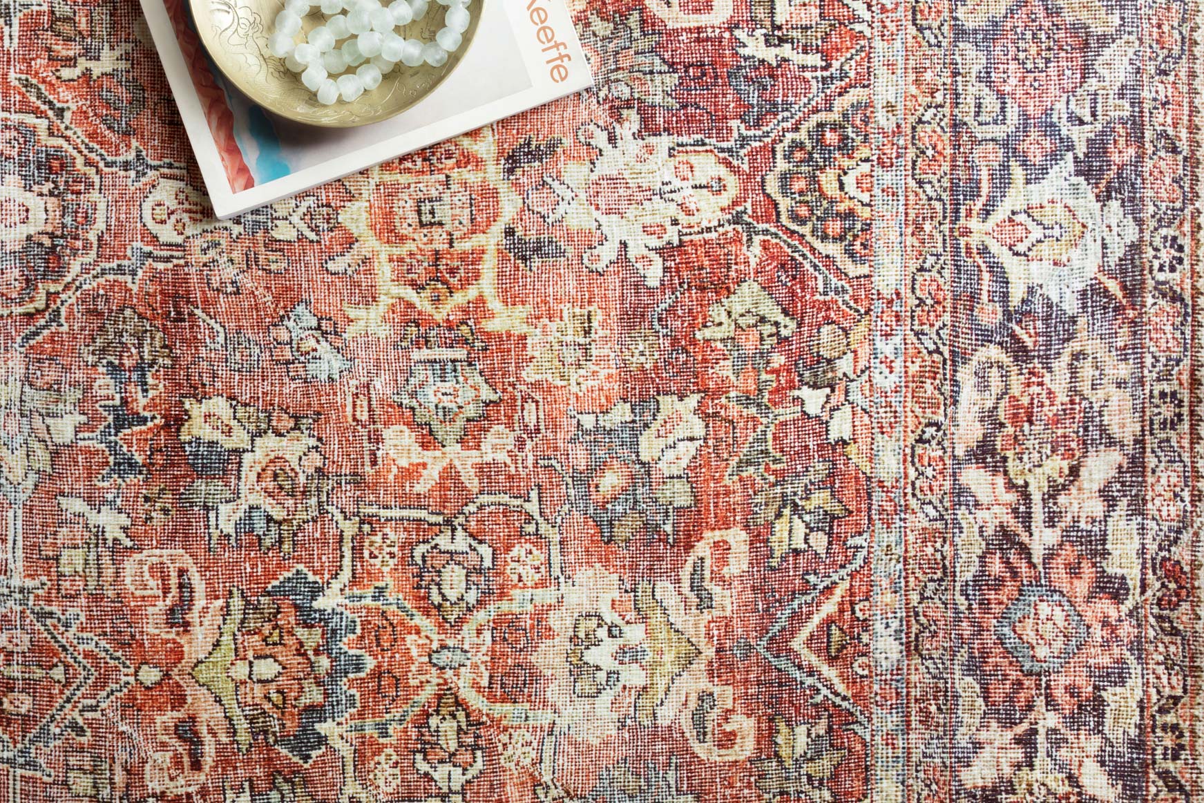 Layla Area Rug Spice / Marine