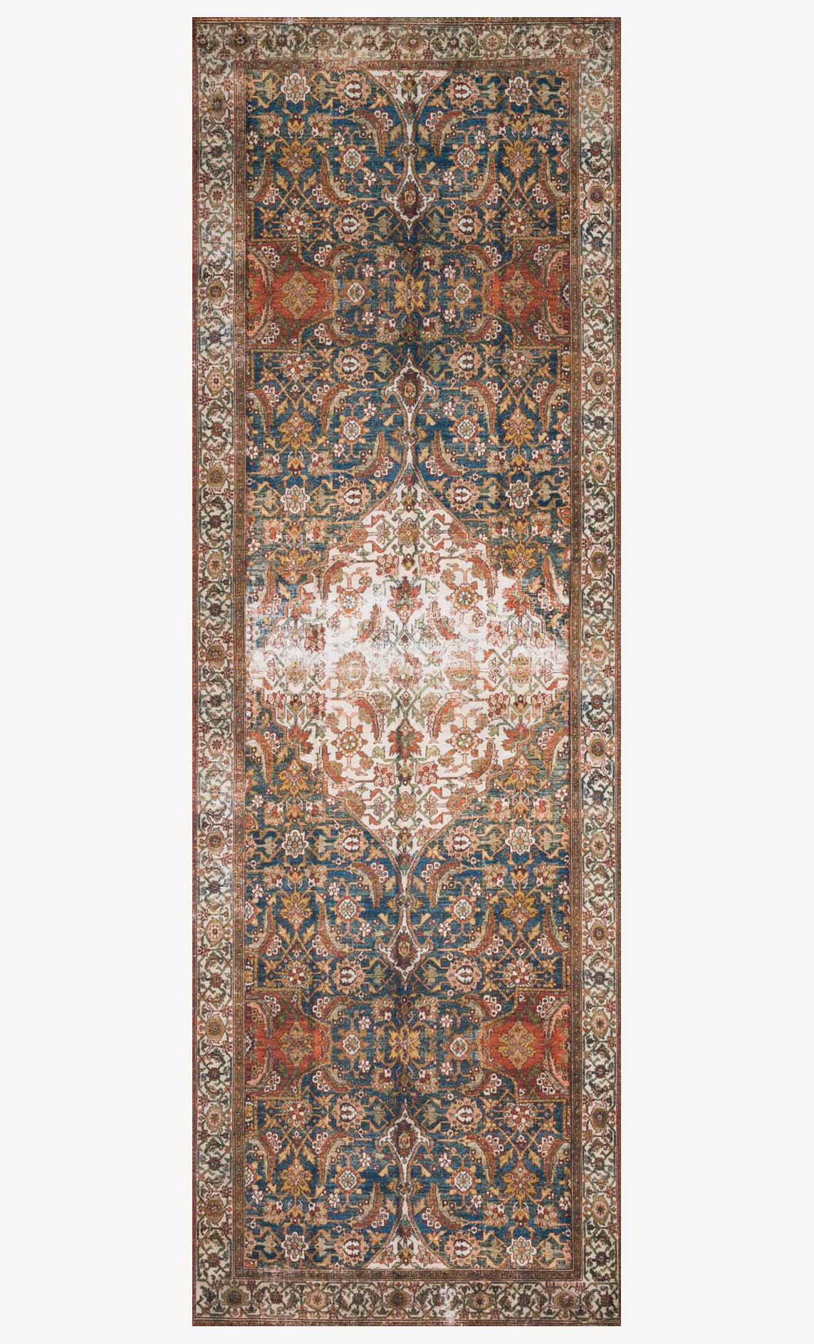 Layla Area Rug Ocean / Multi