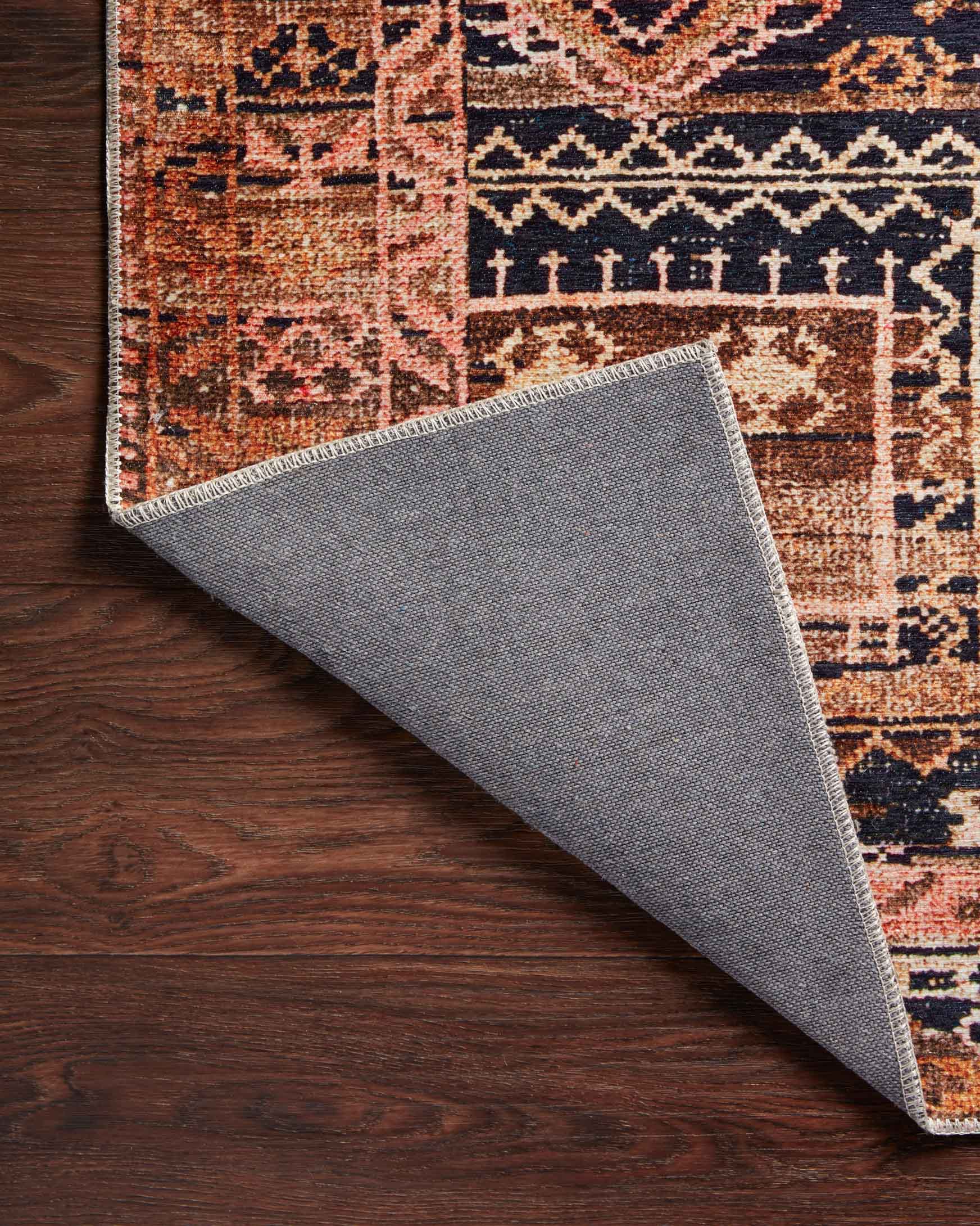 Layla Area Rug Mocha / Blush