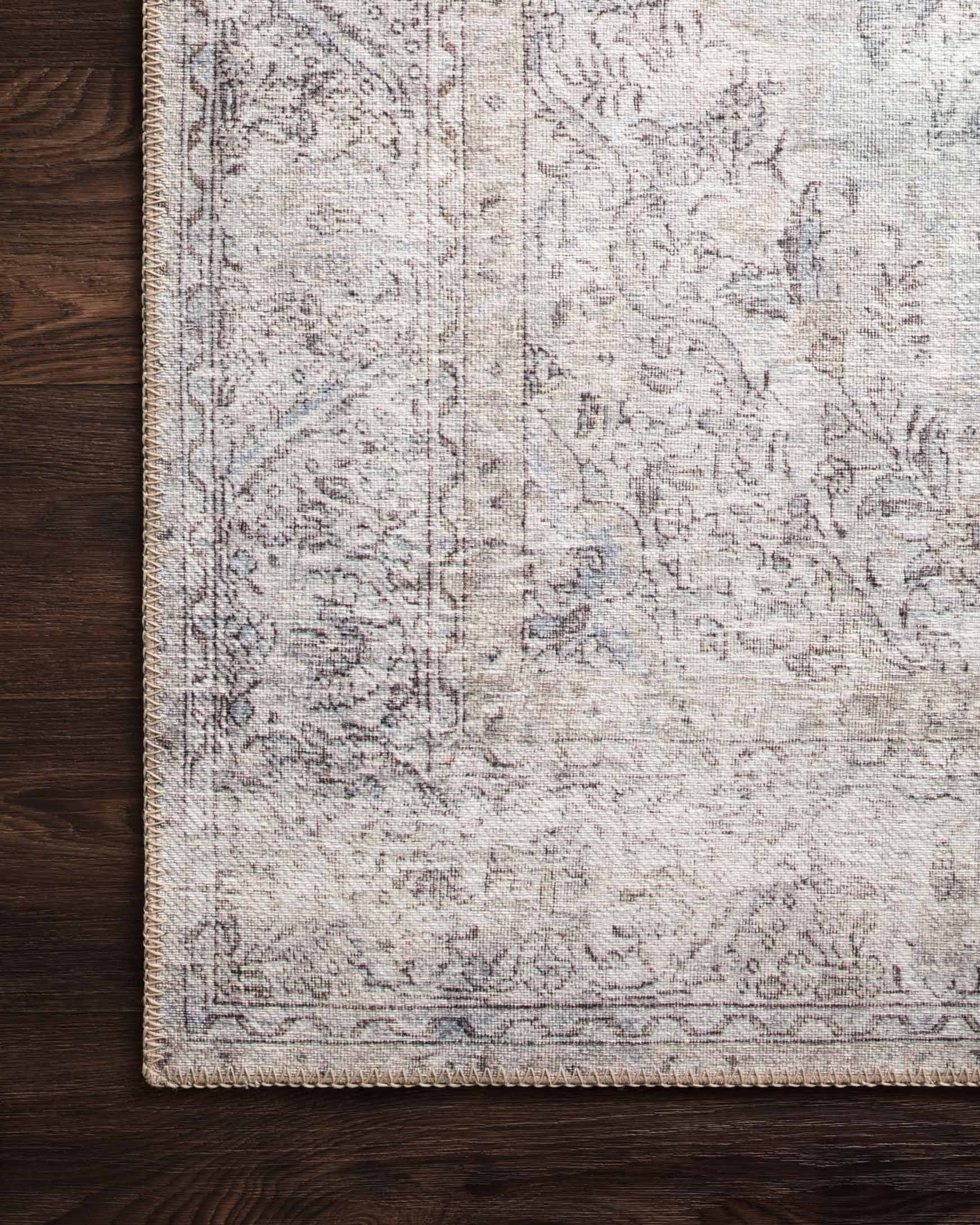 Loren Area Rug Silver / Slate