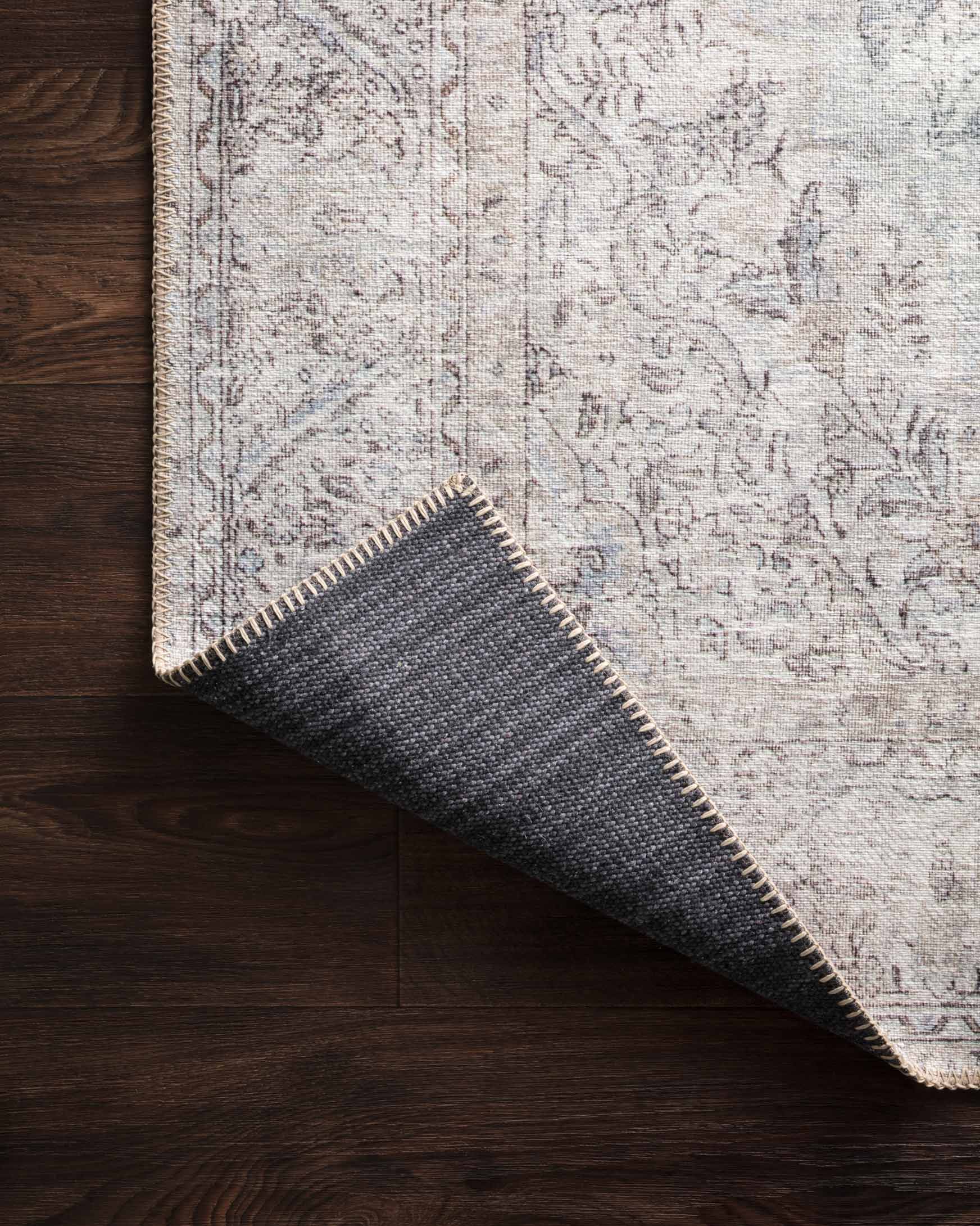 Loren Area Rug Silver / Slate