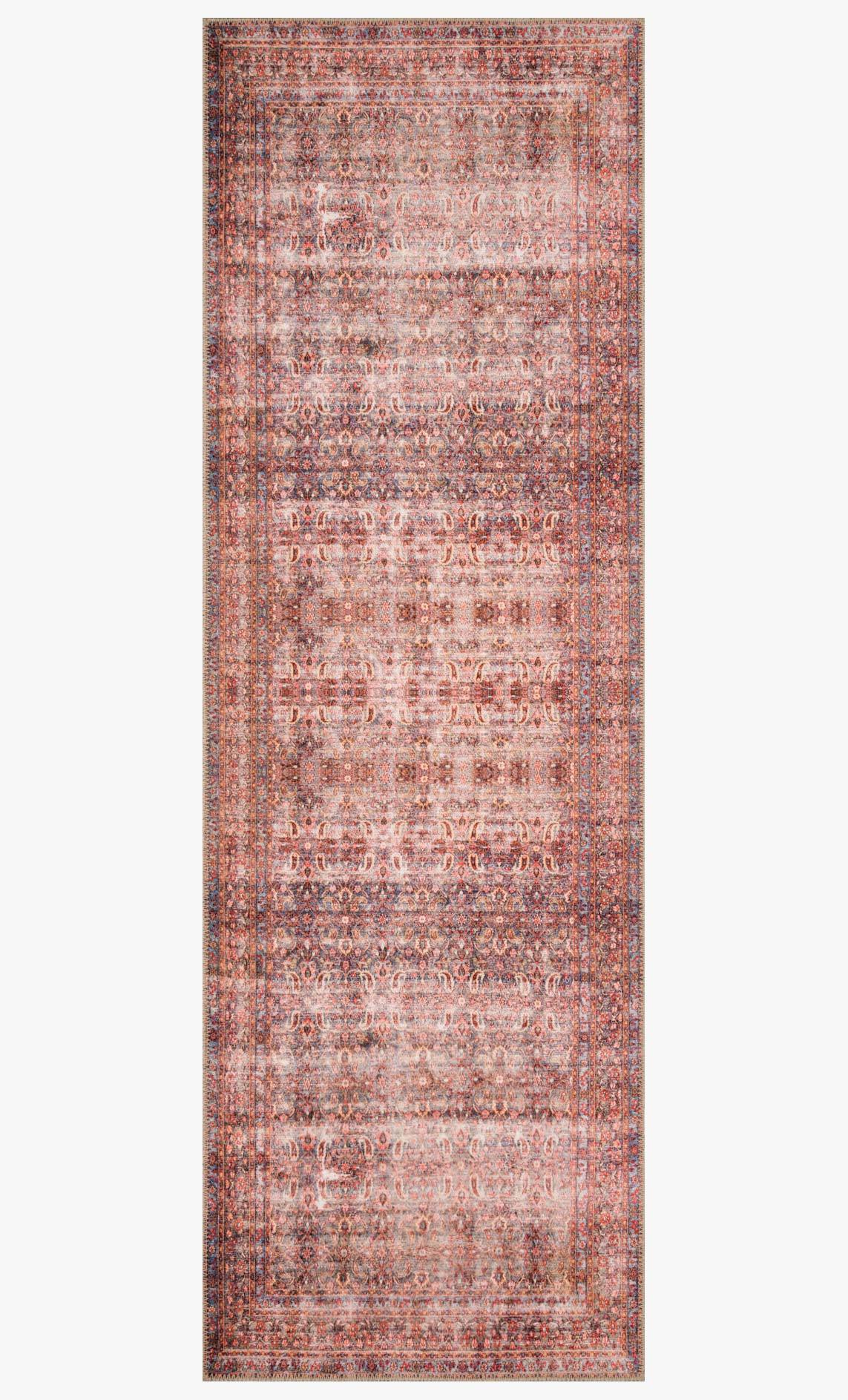 Loren Area Rug Eggplant / Crimson