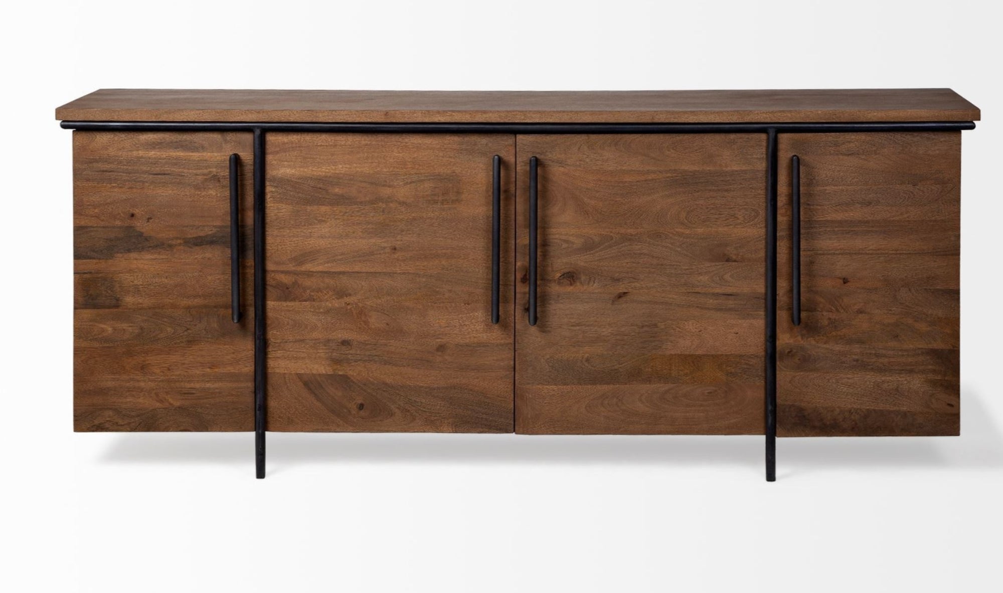 Maddox Industrial Solid Wood Sideboard