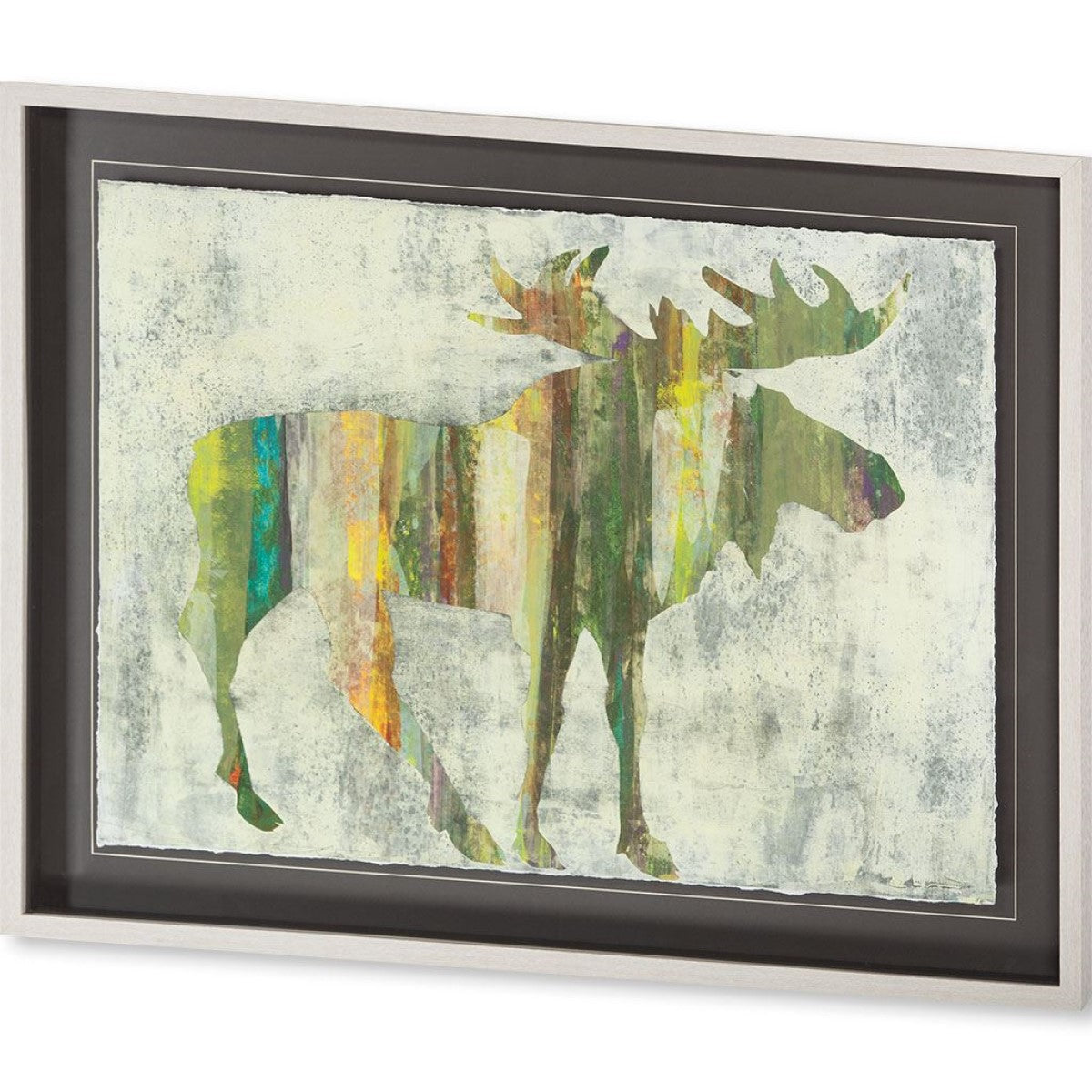 Moose Re-color | Framed Moose Art