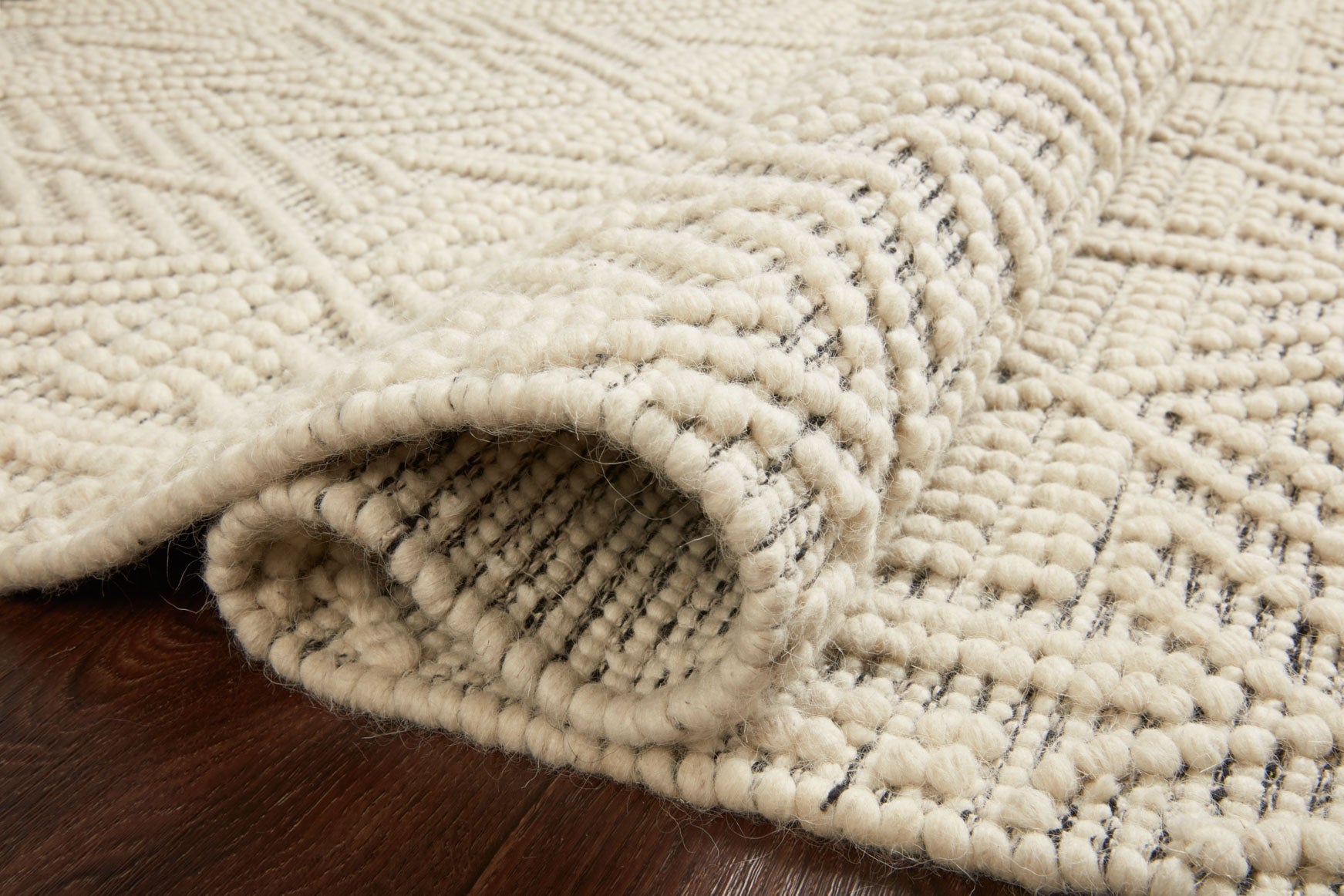 Noelle Area Rug Ivory / Black