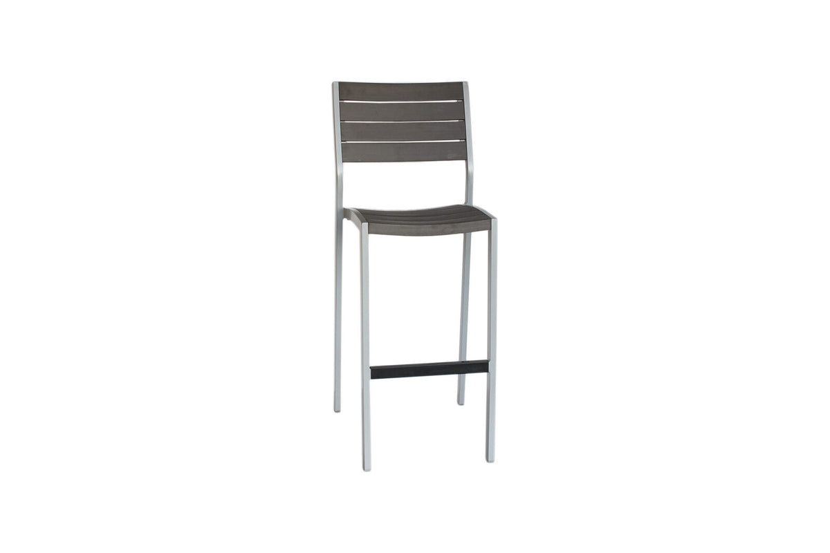 New Mirage Bar Chair Grey Oak