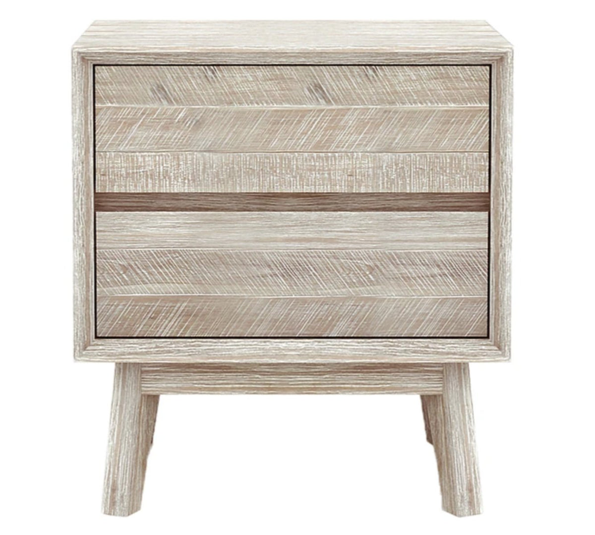 Oslo Two Drawer Nightstand