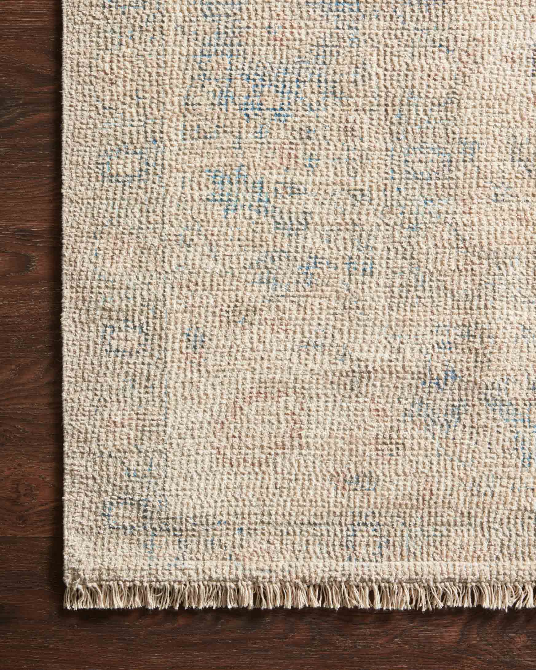 Priya Area Rug Natural / Blue