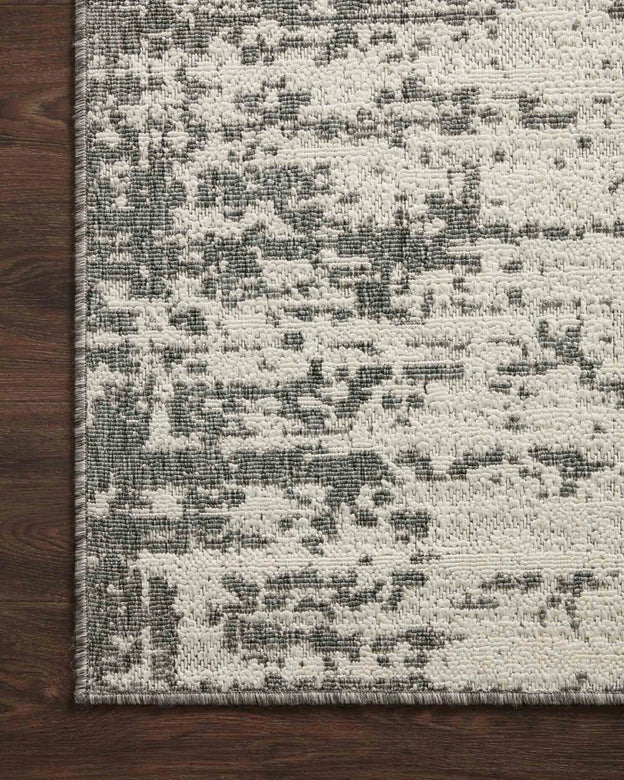 Rainier RAI-01 Ivory/Grey Indoor Outdoor Rug