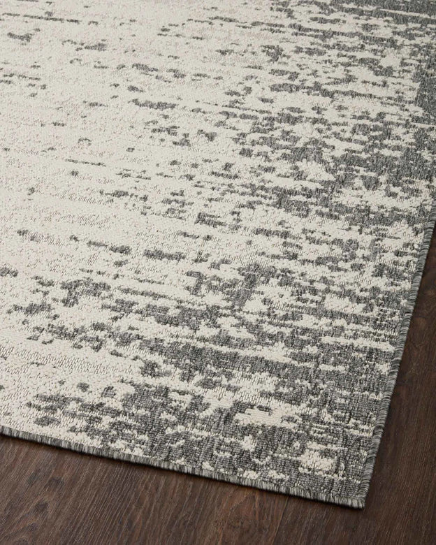 Rainier RAI-01 Ivory/Grey Indoor Outdoor Rug