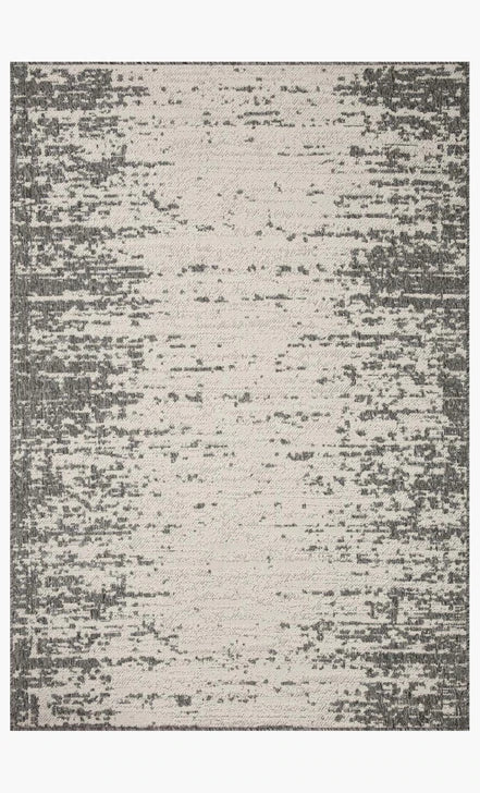 Rainier RAI-01 Ivory/Grey Indoor Outdoor Rug