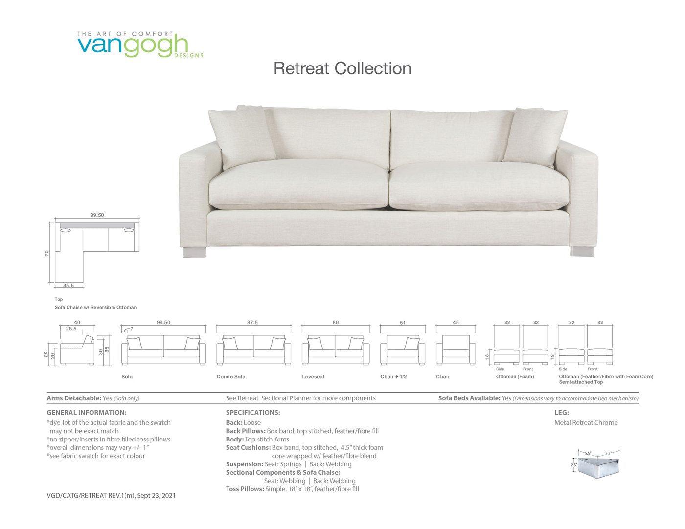 Retreat - Custom Sofa