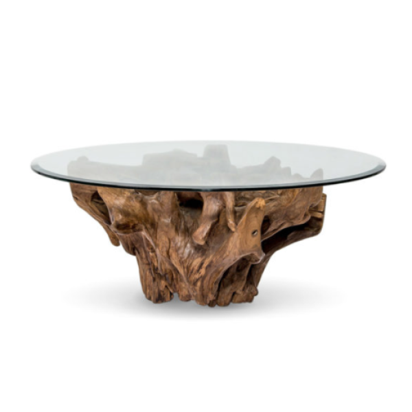 Natura Round Teak Root Coffee Table