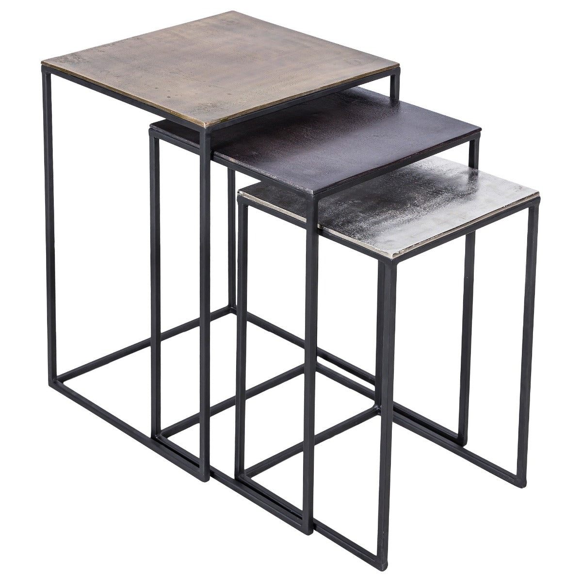 Threefold Nesting Tables